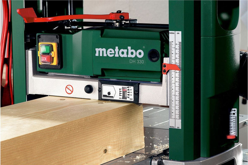 Metabo DH 330 Bench Thicknesser 1800W – 330mm Width | 230V