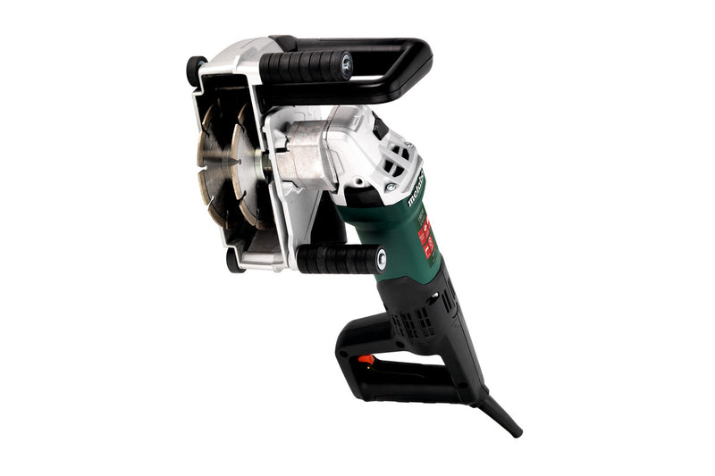 Metabo MFE 40 110V, 1700 W, 40mm Wall Chaser c/w 2 x 5" Diamond Blades