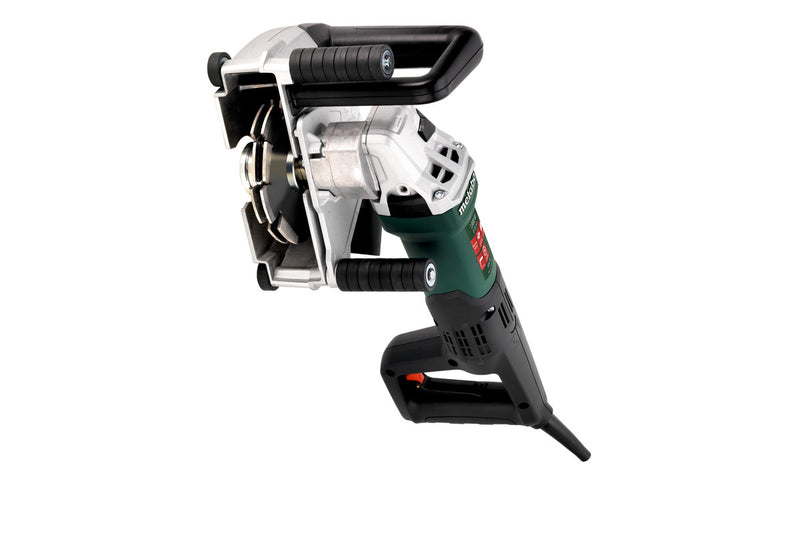 Metabo MFE 40 110V, 1700 W, 40mm Wall Chaser c/w 2 x 5" Diamond Blades