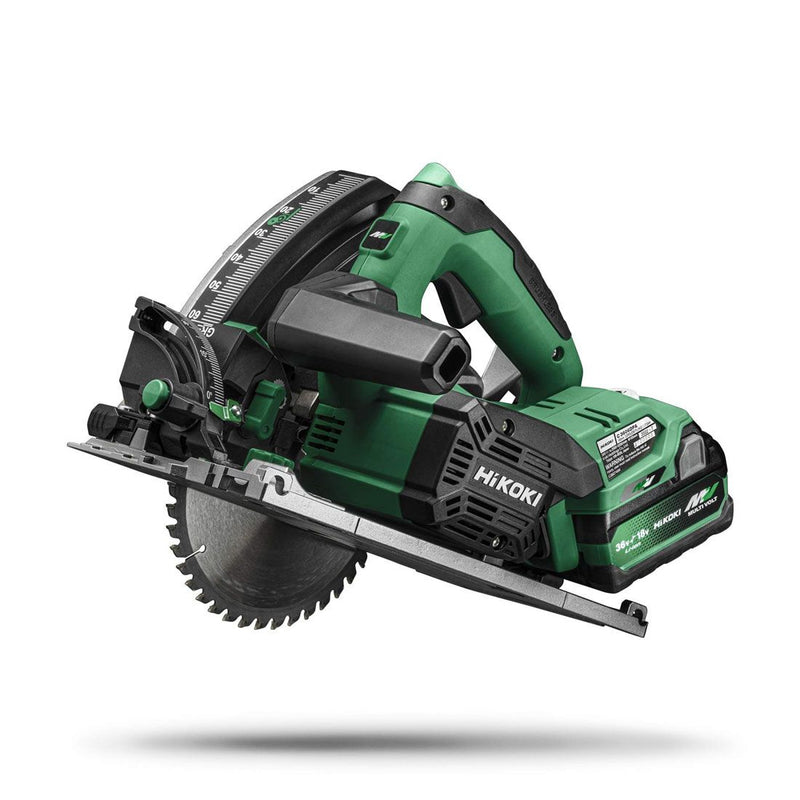 Hikoki C3606DPAJVZ 36V MultiVolt Plunge Cut Saw 165mm 2 x 4/8Ah Battery Kit