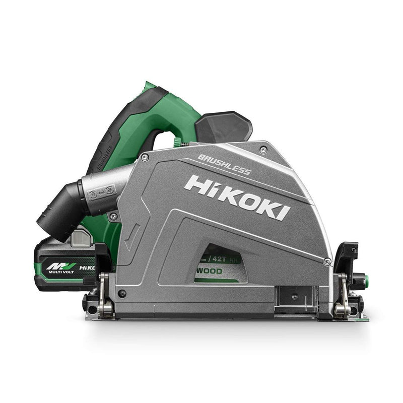 Hikoki C3606DPAJVZ 36V MultiVolt Plunge Cut Saw 165mm 2 x 4/8Ah Battery Kit