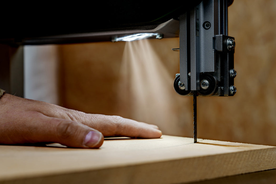 Metabo BAS 318 240V Bandsaw (Includes: Stand, Wheel Kit, Rip fence and Mitre) - 619009380