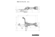 Metabo RBVB 18 LTX BL 180 (601768840) 18V Brushless Cordless Tube Belt Sander - Body Only product image 3