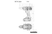 Metabo BS 18 L Quick (614052500) 18V Brushless Cordless Drill Driver Kit (2 x 2Ah Batteries) product image 5