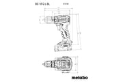 Metabo BS 18 L BL Q (613156500) 18V Brushless Cordless Drill Driver Kit (2 x 2Ah Batteries) product image 10