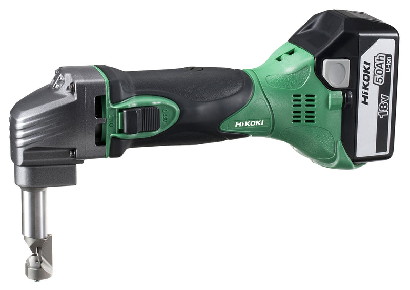 HiKOKI CN18DSLJPZ 18V Nibbler 2 x 5.0Ah Li-Ion