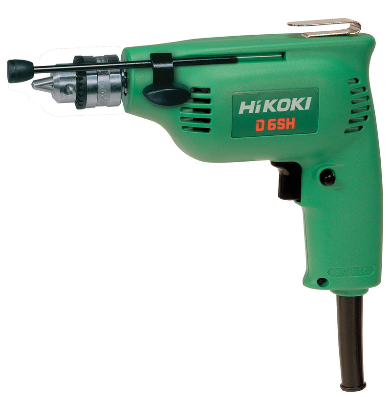 HiKOKI D6SHJ1Z 240W, 6.5mm Rotary Drill, 240V (Keyed chuck)