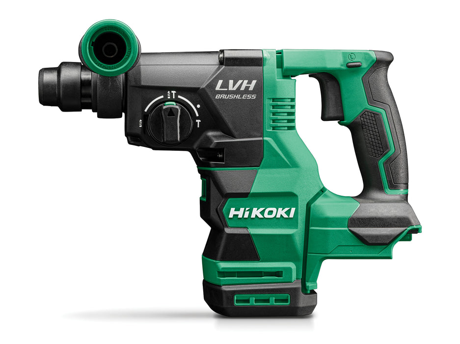 HiKOKI DH1826DAW2Z 18v Cordless Rotary Hammer, Quick release, 3.2J - Body Only