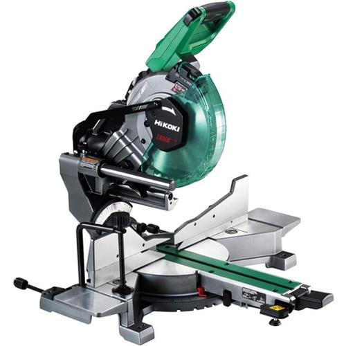 HiKOKI C3610DRA 36V Multi-Volt 255mm Brushless Dual-Bevel Sliding Mitre Saw (Body Only with Dust Bag)