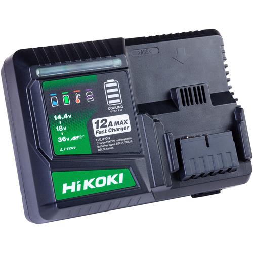 HiKOKI UC36YSL2 14.4V-36V Li-ion Superfast Battery Charger – 12A Charging Current, USB Port