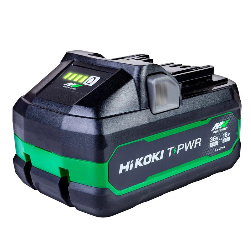 HiKOKI - UC36YSL2JAZ - T-PWR MultiVolt Starter Pack with 2x 8.0Ah 18V / 4.0Ah 36V Tabless MultiVolt Batteries & Fast Charger