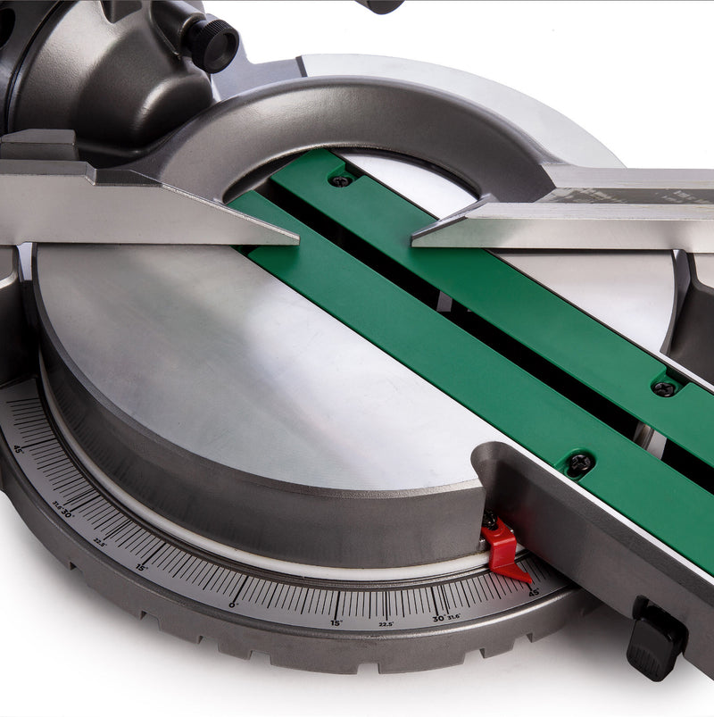HiKOKI C3610DRA/JAZ MultiVolt Dual Bevel Mitre Saw 254mm with 2 x 8.0/4.0ah