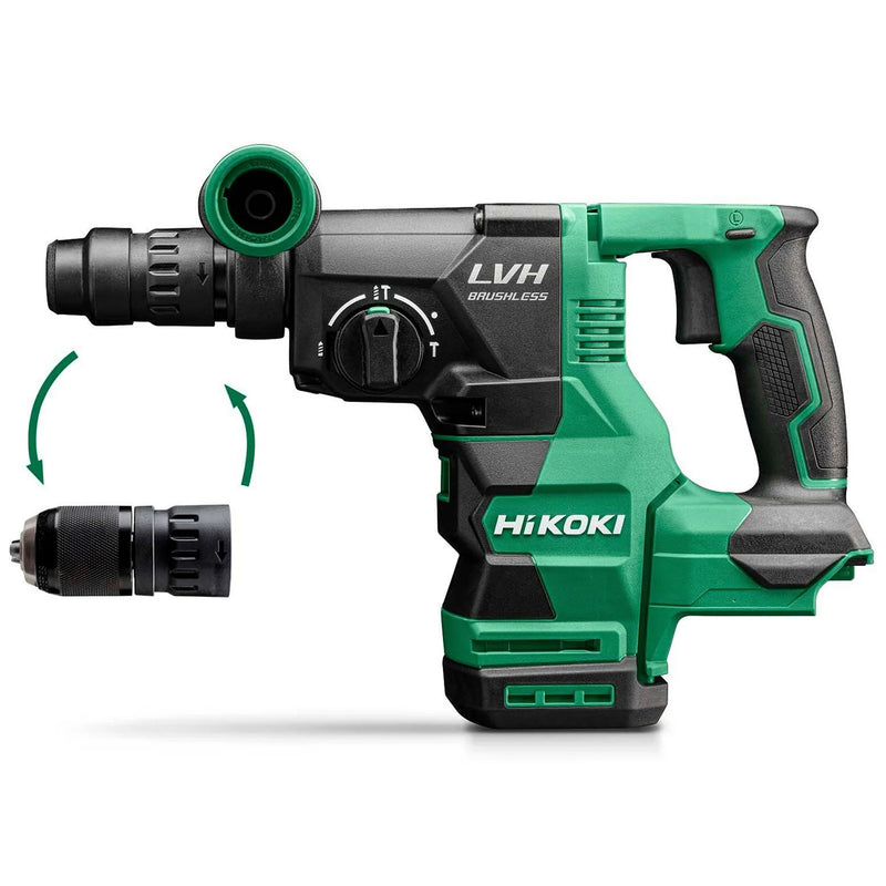 HiKOKI DH1826DCW2Z 18V SDS+ Cordless Rotary Hammer Drill