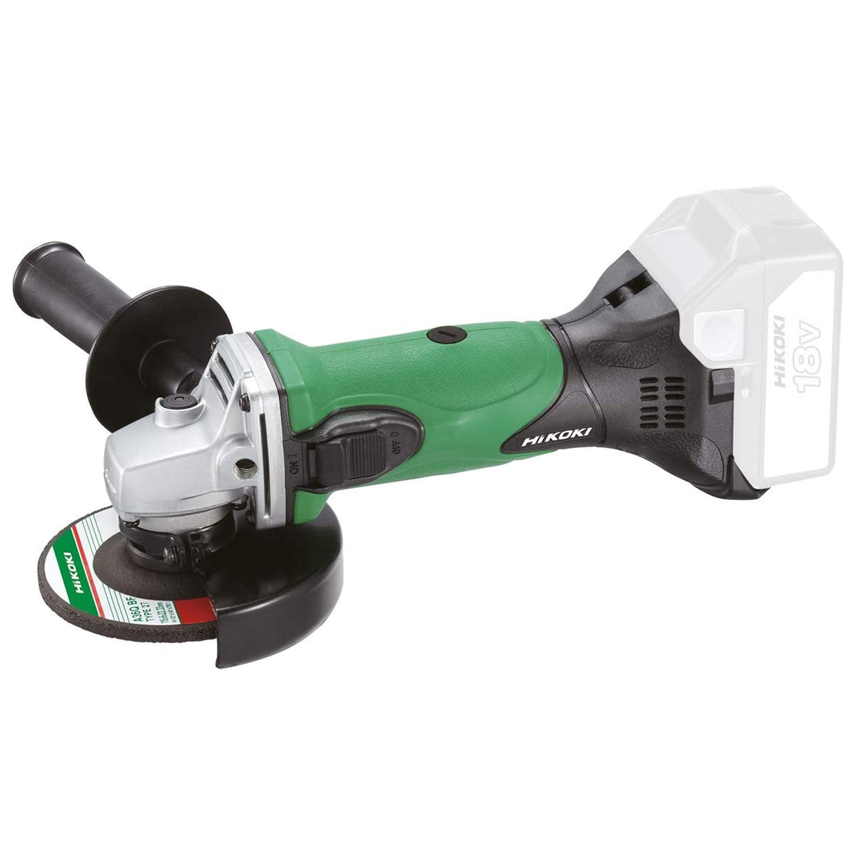HiKOKI G18DSL 18V Cordless Angle Grinder High Torque Design