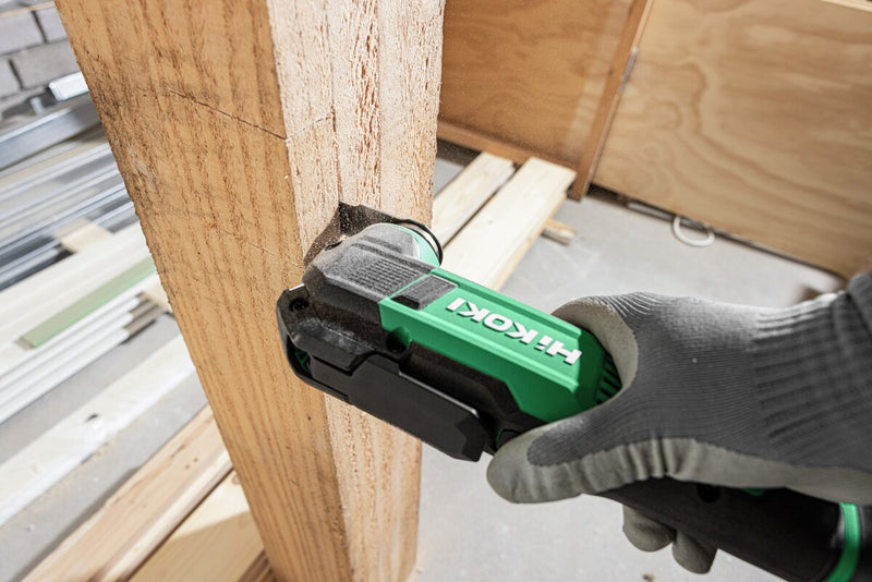 HiKOKI CV18DMAW2Z 18V Multi Tool (Starlock Max) - Body Only application image