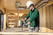 HiKOKI DV36DCJRZ 36V MultiVolt Combi Drill 155Nm 2 x 2.5Ah Li-Ion application image