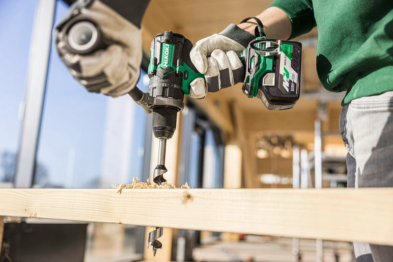 HiKOKI DV36DCJRZ 36V MultiVolt Combi Drill 155Nm 2 x 2.5Ah Li-Ion application image