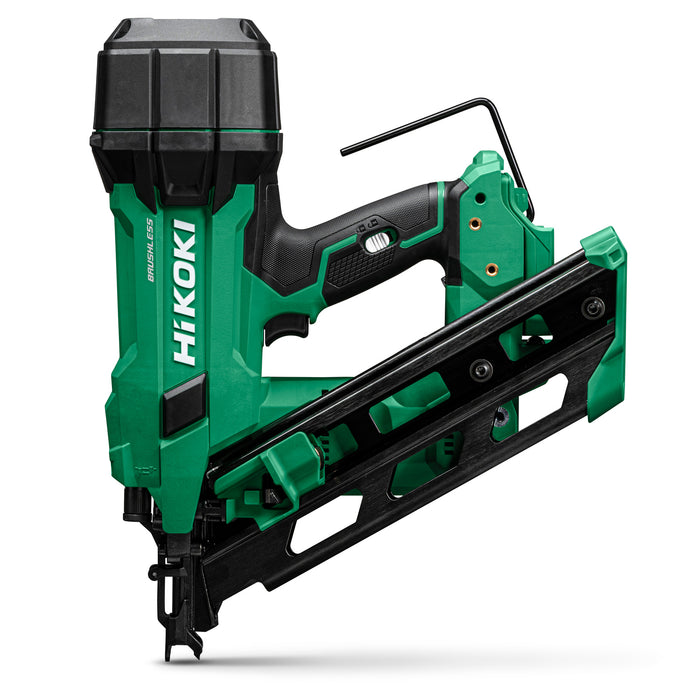 Hikoki 18V 90mm Clipped Head Framing Nailer 2 x 5.0Ah  batteries, charger and case - NR1890DCAJPZ