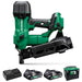 Hikoki 18V Coil Nailer 2.0Ah batteries and charger - NV1845DAJXZ