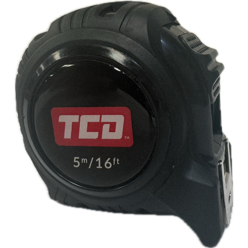 TCD 5m/16ft Tape Measure With Top and Bottom Hook - Scale Printed Both Sides