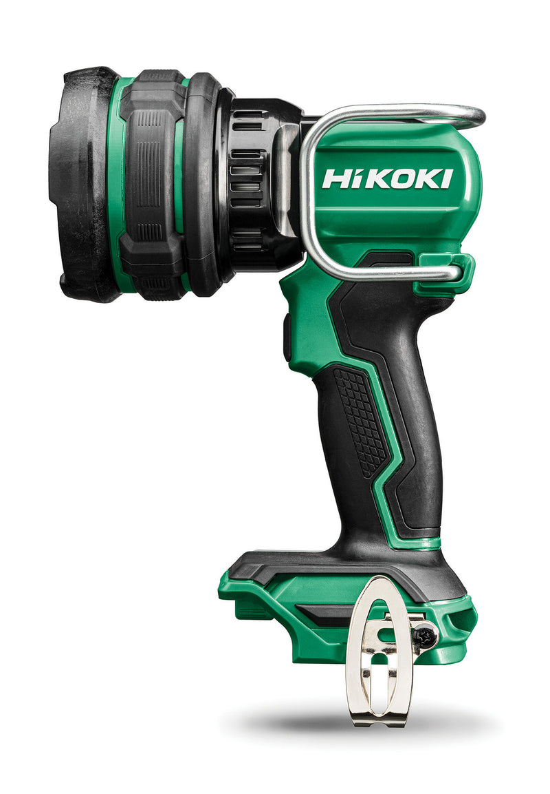 HiKOKI UB18DHW4Z 18v Cordless LED Torch (IP55) - 1050/800/450lm - Body Only
