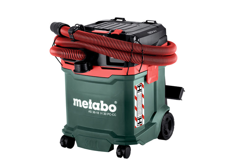Metabo AS 36-18 H 30 PC-CC (602075850) 18V Cordless Vacuum Cleaner - Body Only product image 4