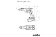 Metabo HBS 18 LTX BL 3000 (620062840) 18V Brushless Cordless Drywall Screwdriver - Body Only product image 3