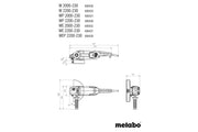 Metabo WP 2200-230 (606436380) 240V Angle Grinder product image 5