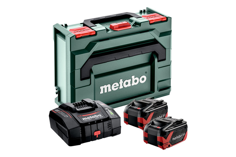 Metabo Basic Set 2 x LiHDX 8.0Ah + ASC 290 + metaBOX 145 (685305380) product image