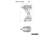 Metabo SSW 18 LT 300 BL (602398840) 18V Brushless Cordless Impact Wrench - Body Only product image 7