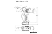 Metabo NMP 18 LTX BL M10 (601788840) 18V Brushless Cordless Rivet Nut Gun - Body Only product image 7
