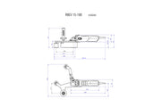 Metabo RBE 15-180 Set (602243500) 240V Tube Belt Sander product image 2
