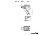 Metabo SSD 18 LT 200 BL (602397840) 18V Brushless Cordless Impact Wrench - Body Only product image 6
