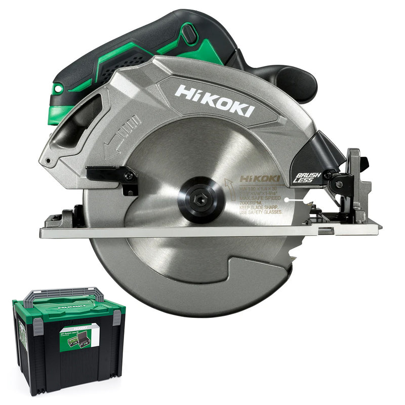 HiKOKI C1807DAW2Z 18V Cordless Brushless 190mm Circular Saw Body Only - With Case