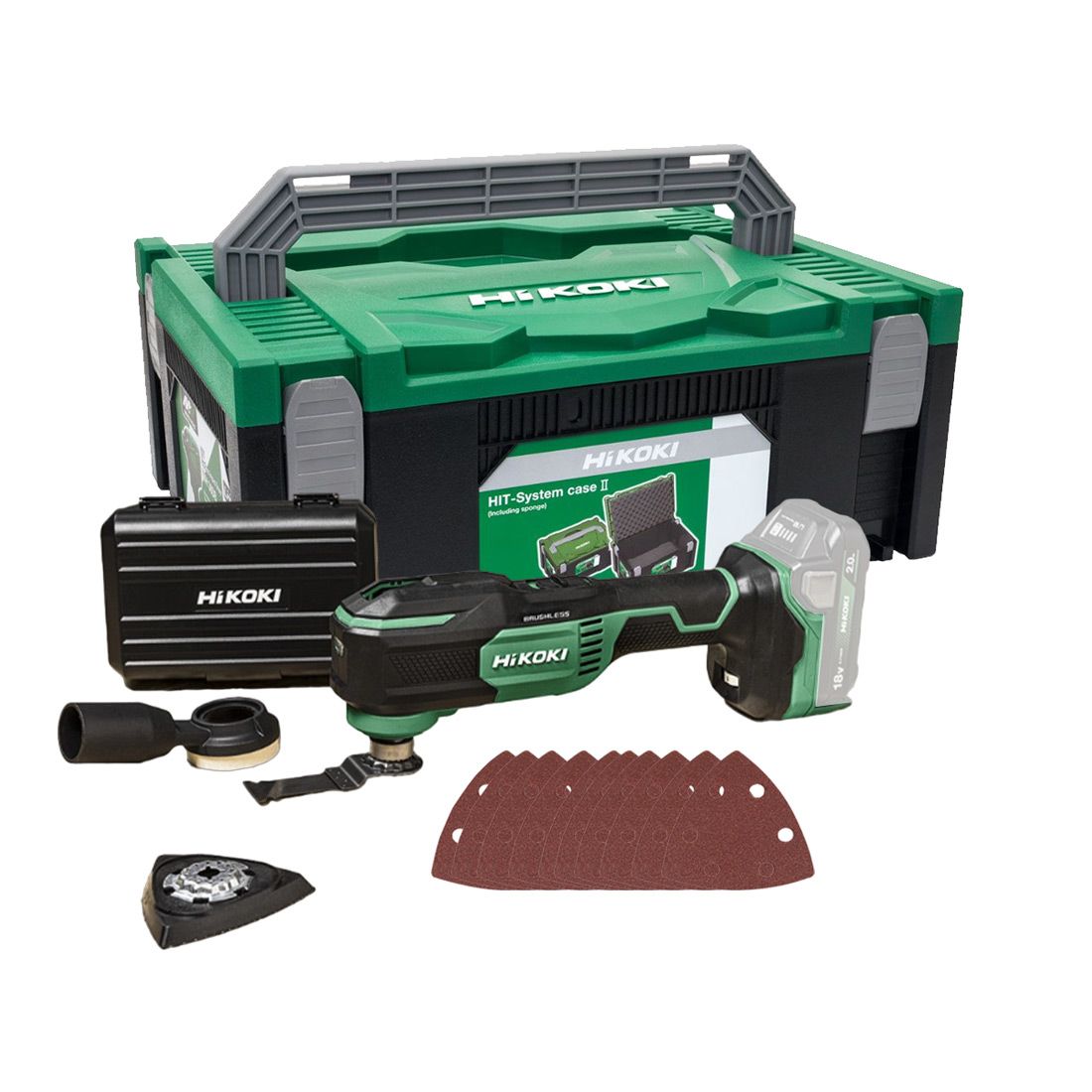 Hikoki CV18DAW2Z Multi Tool | Advanced Brushless Power | Body Only