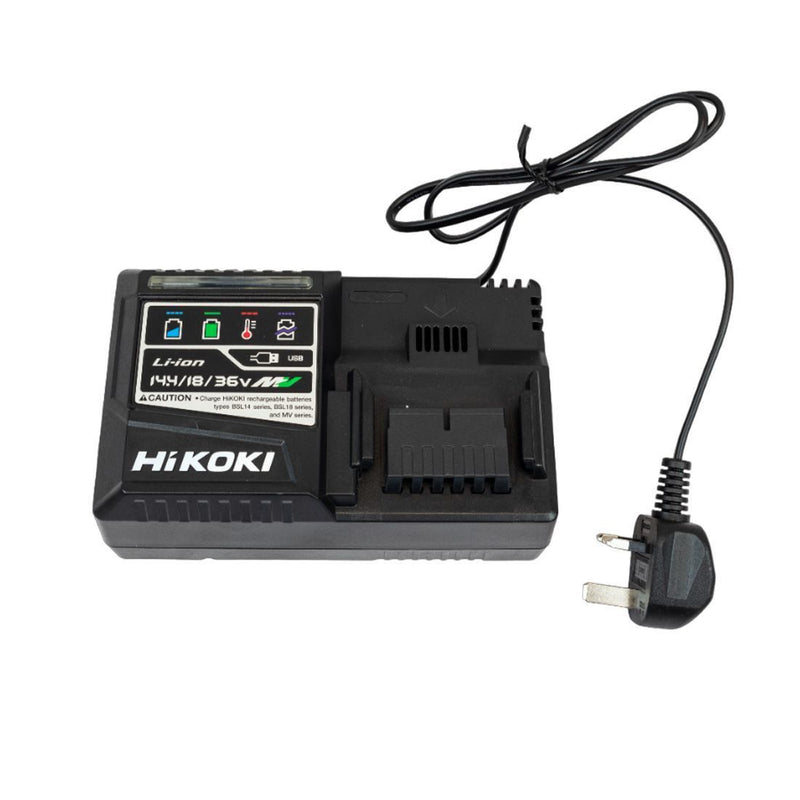 HiKOKI KC18DCJAZ 18-36 Multi-Volt Combi Twin Kit (DV18DCX, WH18DC, 2 x BSL36A18 & UC18YSL3)