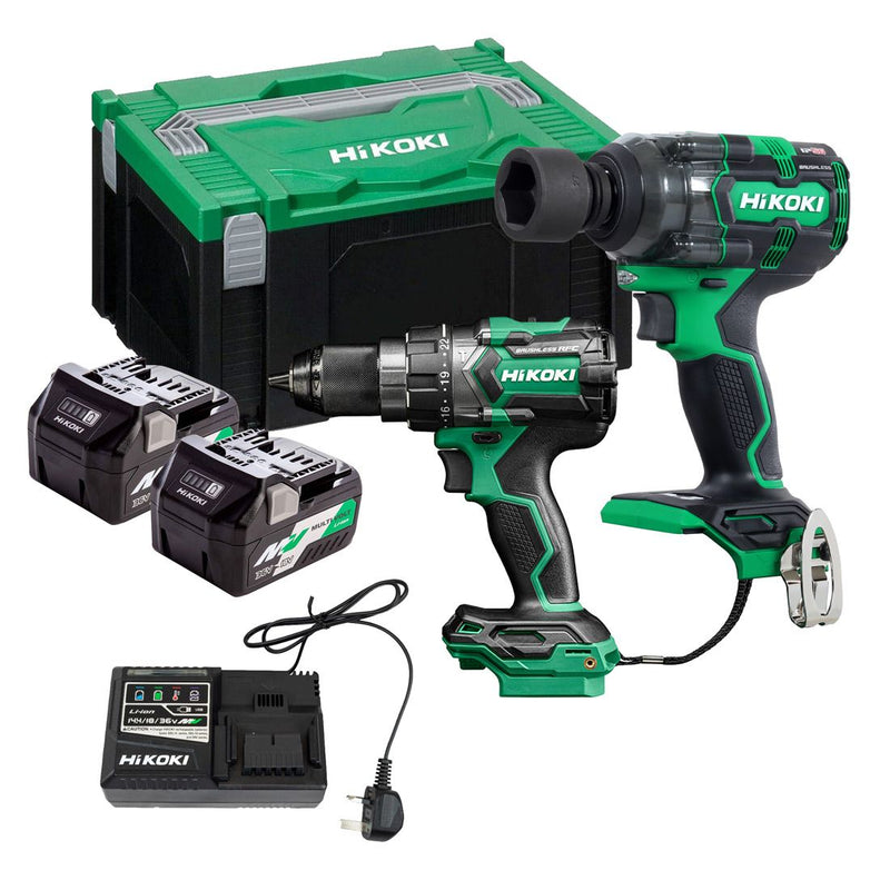 HiKOKI KC18DCJCZ 18V Twin Pack | Professional Power Tools