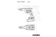 Metabo TBS 18 LTX BL 5000 (620063840) 18V Brushless Cordless Drywall Screwdriver - Body Only product image 4