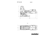 Metabo ST 18 L 90 (601047850) 18V Cordless Jigsaw - Body Only product image 6