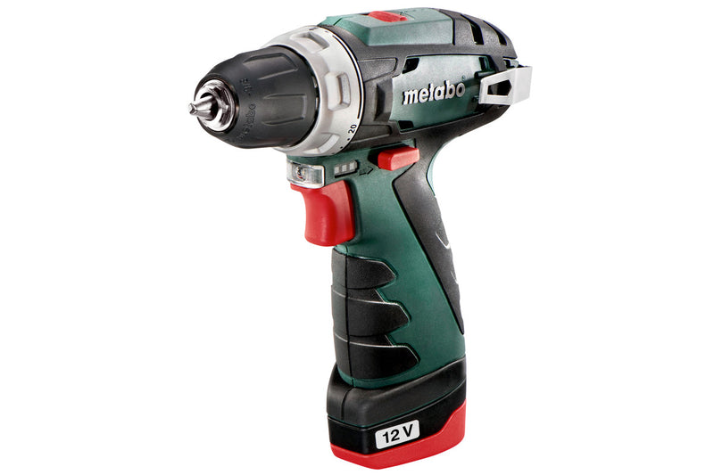 Metabo PowerMaxx BS Basic (600984500) 12V Cordless Drill Driver Kit (2 x 2Ah Batteries) product image