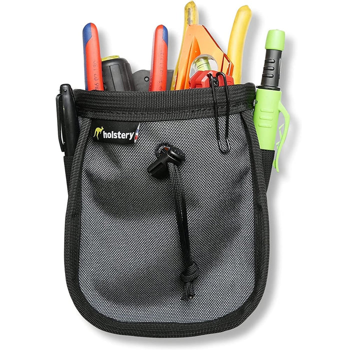 Holstery JoeyPouch PRO - Clip-On Tool Pouch for Tools and Hardware - With Steel Belt Clip - PRO PCH/JOEY-PRO