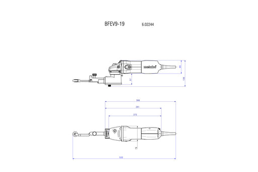 Metabo BFE 9-20 Set (602244500) 240V Band File product image 2