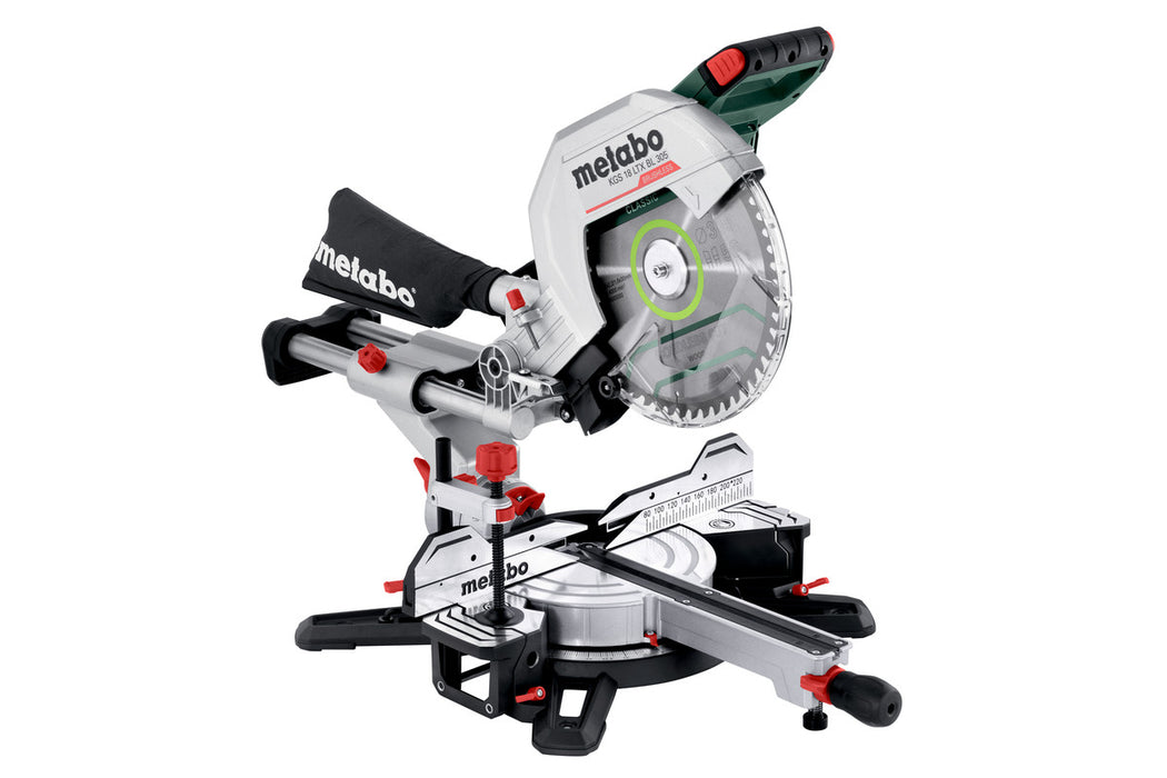Metabo KGS 18 LTX BL 305, Brushless 12" Doubel bevel Cross Cut Mitre Saw, Body Only - 614305850