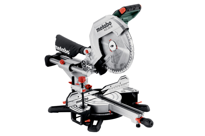 Metabo KGS 305 M Sliding Mitre Saw | 305 mm Blade, 1500W Motor, Dual Bevel, 110-120V | SKU 613305390