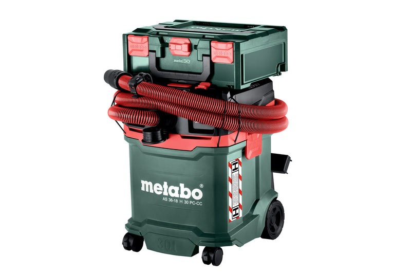 Metabo AS 36-18 H 30 PC-CC (602075850) 18V Cordless Vacuum Cleaner - Body Only product image 3