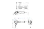 Metabo WE 15-125 Quick (600448380) 240V Angle Grinder product image 10