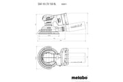 Metabo SXA 18 LTX 150 BL (600411840) 18V Brushless Cordless Random Orbital Sander - Body Only product image 6