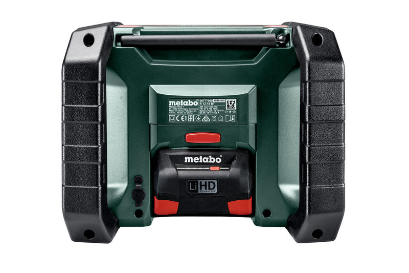 Metabo R 12-18 DAB+ BT (600778380) 18V Cordless Worksite Radio - Body Only product image 3
