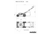 Metabo RM 36-18 LTX BL 46 (601606850) 18V Brushless Cordless Lawn Mower - Body Only product image 12