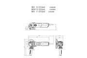 Metabo WEA 17-125 Quick (600534390) 110V Angle Grinder product image 9
